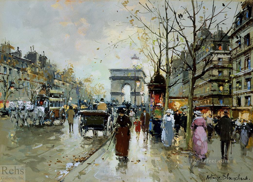 AB champs elysees 1 Parisian Oil Paintings